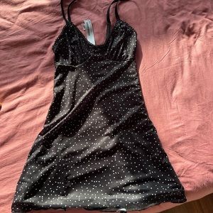 Forever 21 Black and white dotted dress size S!!